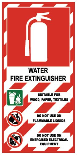 WATER FIRE EXTINGUISHER