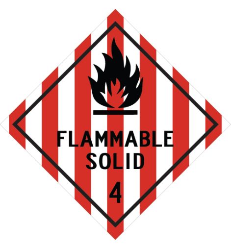 FLAMMABLE SOLID4