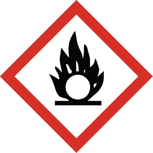 WARNING OXIDISING AGENT