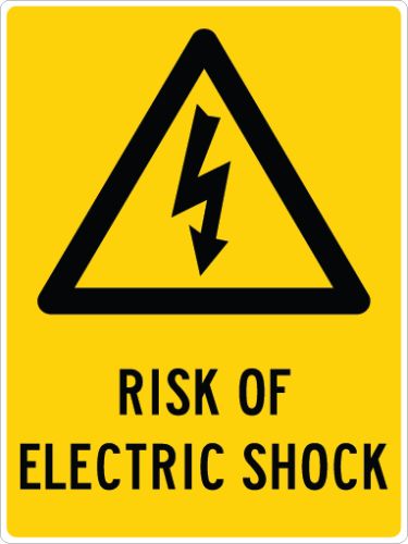 RISK OF ELECTRIC SHOCK