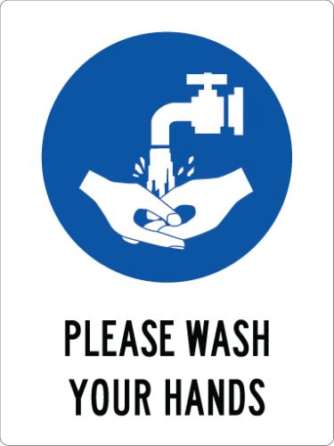 PLEASE WASH YOUR HANDS