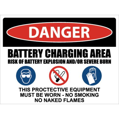 BATTERY CHARGING AREA 3 POINTS