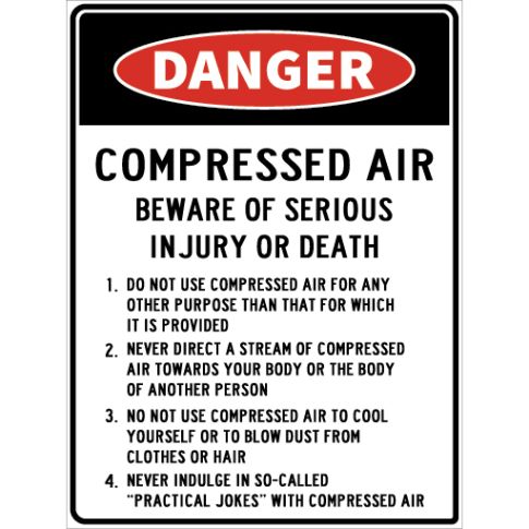 COMPRESSED AIR BE AWARE