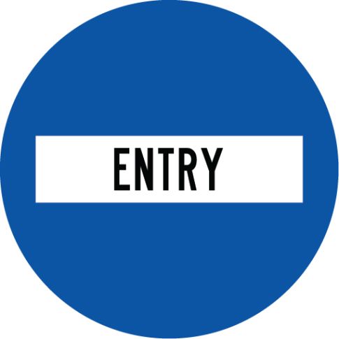 ENTRY BLUE ROUND