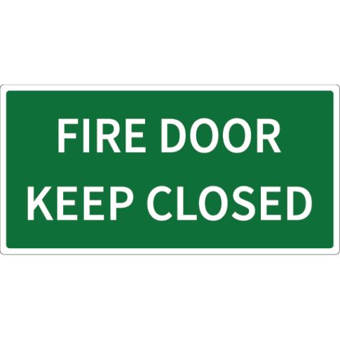 FIRE DOOR KEEP CLOSED