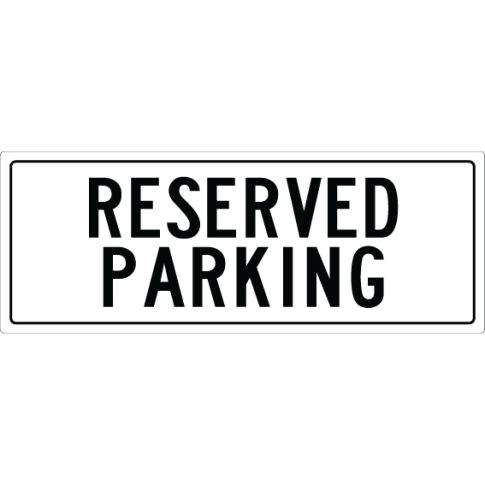 RESERVED PARKING