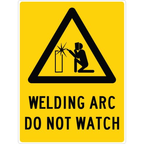 WELDING ARC DO NOT WATCH