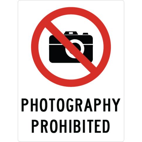 PHOTOGRAPHY PROHIBITED