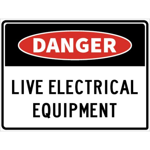 LIVE ELECTRICAL EQUIPMENT