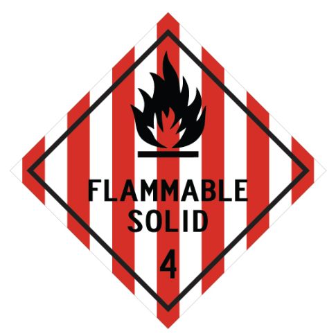 FLAMMABLE SOLID4