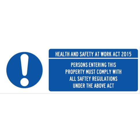 HEALTH AND SAFETY WORK ACT 2015 LANDSACPE