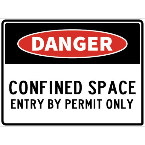 CONFINED SPACE PERMIT ONLY