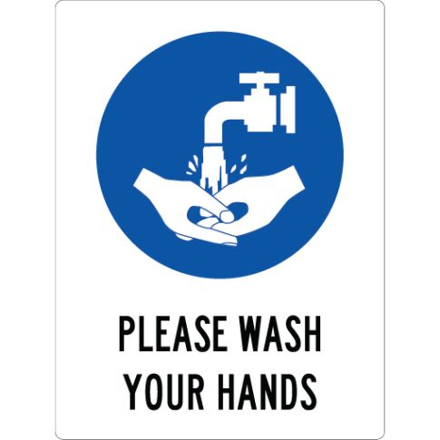 PLEASE WASH YOUR HANDS