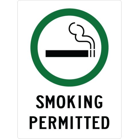 SMOKING PERMITTED