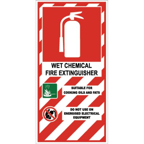 WET CHEMICAL FIRE EXTINGUISHER