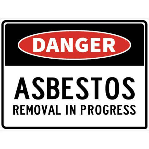 ASBESTOS REMOVAL IN PROGRESS