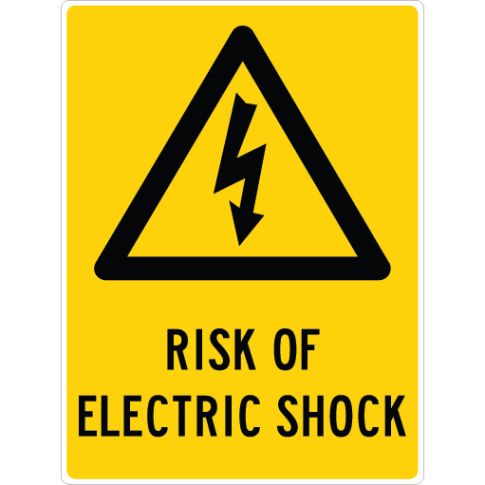 RISK OF ELECTRIC SHOCK