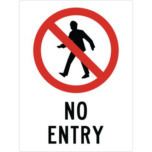 NO ENTRY