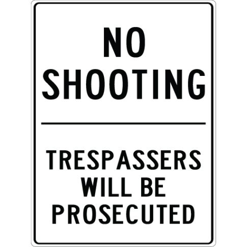 NO SHOOTING