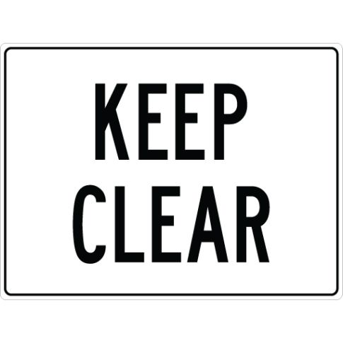 KEEP CLEAR