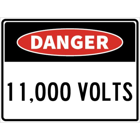 11,000 VOLTS